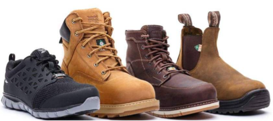 safet footwear examples